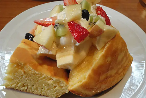 パンケーキが人気