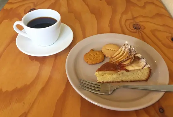 コーヒーとケーキとクッキーと