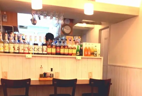 ずらりと並ぶシロップ