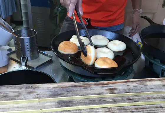 地道な手作業