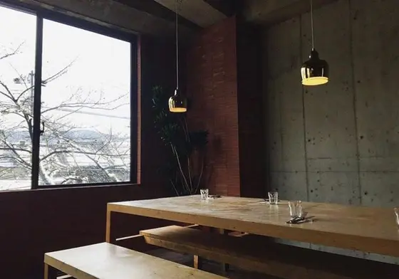 洗練された店内