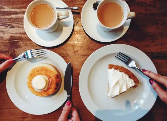 食後のコーヒータイム