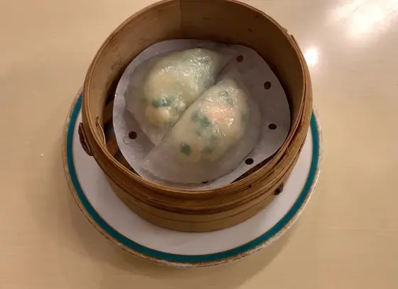 エビ蒸しギョーザ ¥500