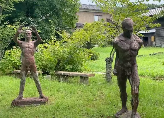 シュールなオブジェ