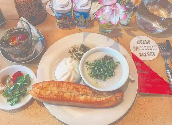 中国の朝ごはん🇨🇳