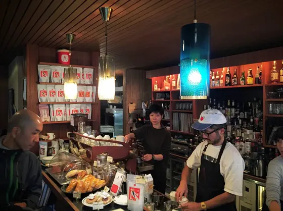 いい感じの髭のマスター