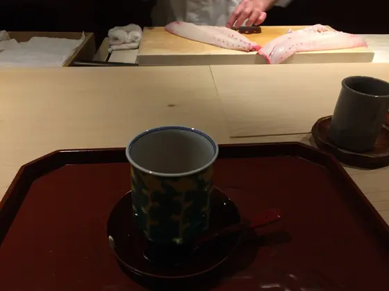 カウンターで頂きました。