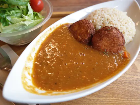 豆腐ハンバーグカレー