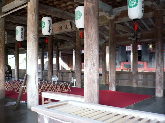 黒田官兵衛ゆかりの神社です