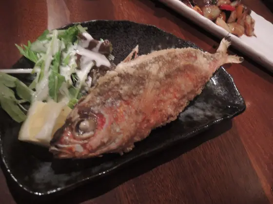グルクンの唐揚げ