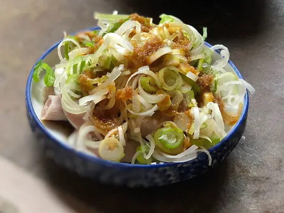 コブクロ湯引き