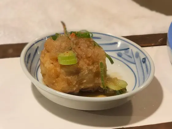 エノキと湯葉包ポン酢