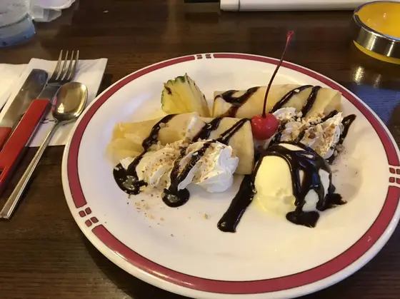 ショコラバナナクレープ