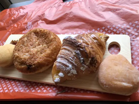 カレーパン&メープル生クロワッサン&プチハートシュガー