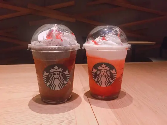 期間限定のフラペチーノ