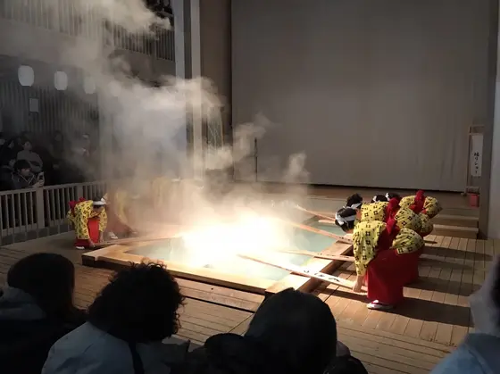 湯気がすごい！