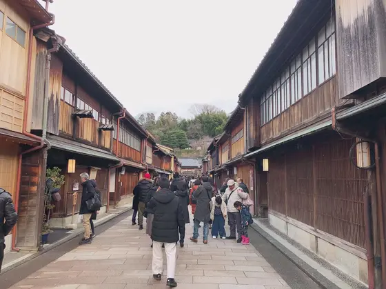 茶屋街の眺め
