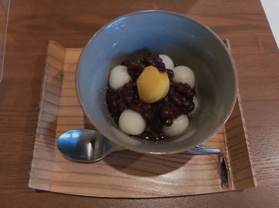 栗あんみつ