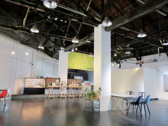 新竹鉄道芸術村内部