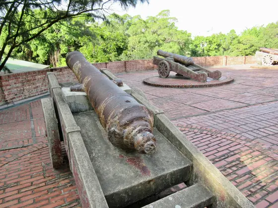 安平古堡　大砲