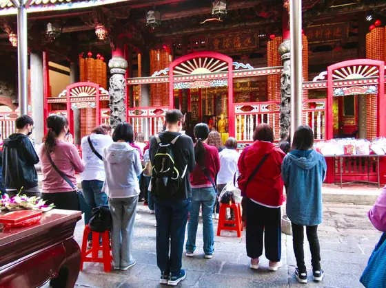 艋舺龍山寺　後殿