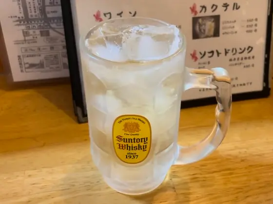 【角ハイボール 550円】