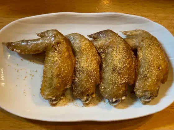 【手羽先 ゆず塩 400円】