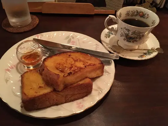 サントスブレンドとフレンチトースト
