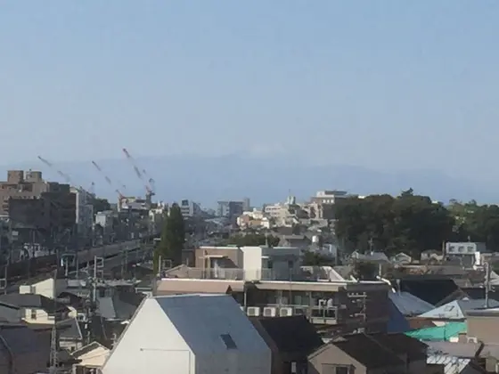 富士山も見える