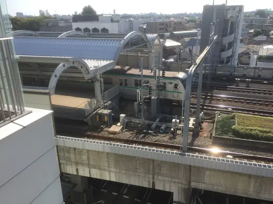 電車を見るのも楽しい