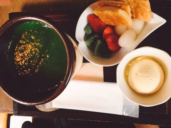 抹茶フォンデュ