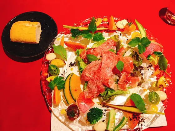 メインのサラダ!