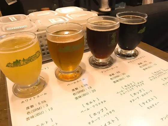 まずはテイスティング