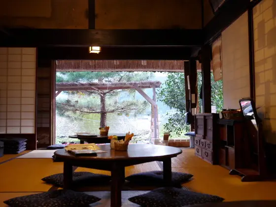 お庭からの景色もキレイです