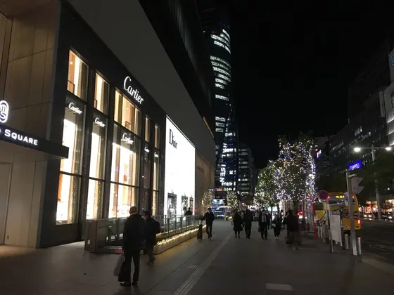ブランド街