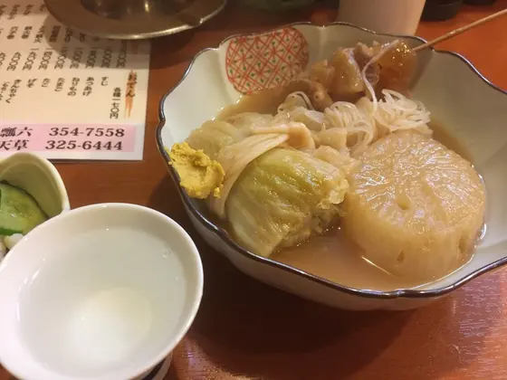 おでんも美味しい