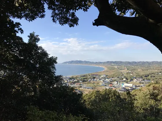 国見展望台からの景色