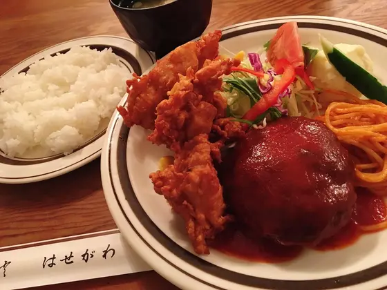 ほっこりするハンバーグ！