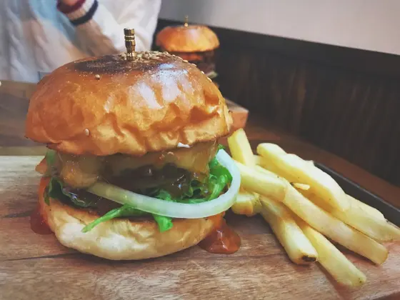 ボリューミーなハンバーガーまで！