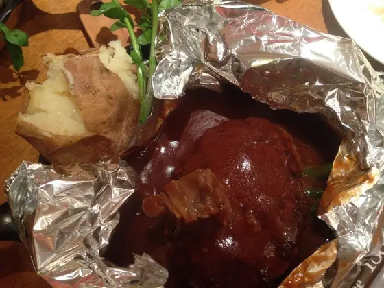 包み焼きハンバーグ！