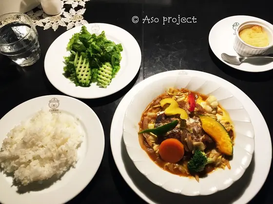 煮込みハンバーグセット