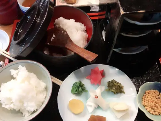 こちらはお茶漬け