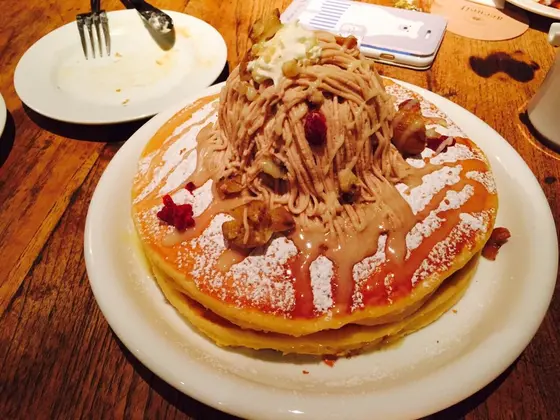季節限定パンケーキも🥞