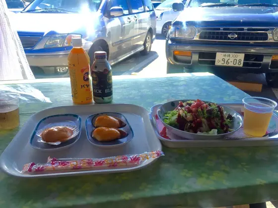 こんな感じでまったり食べられますよ〜
