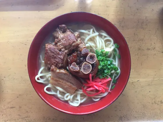 あじまーそば大盛り 600円