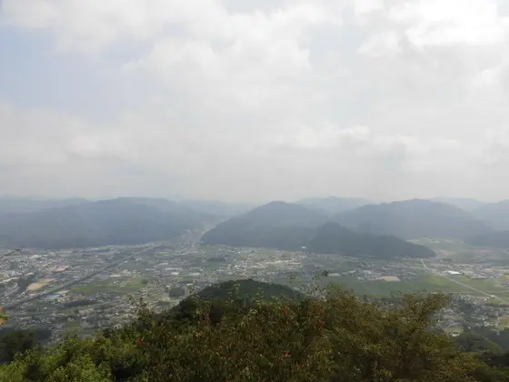 国見山山頂付近