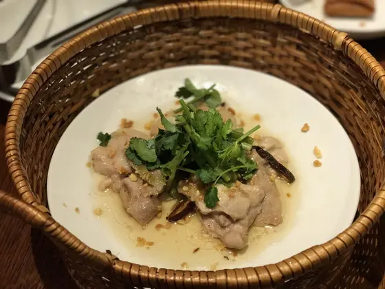 順徳の鶏の香り蒸し