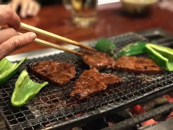 ヒレ網焼き