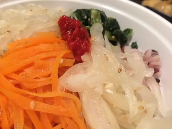 全部野菜のビビンパ丼🍂