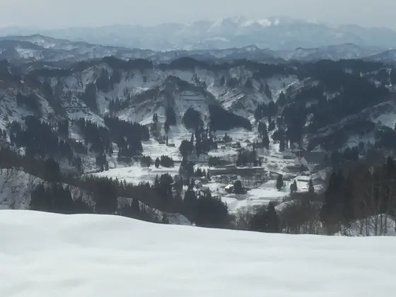 ロビーからの景色